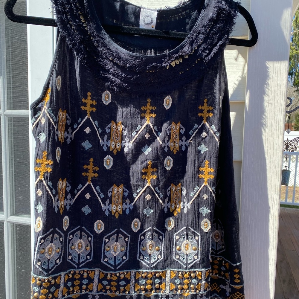 Akemi + Kin scoop neck top